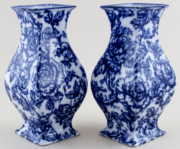 Vases pair of c1920s